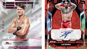 Diego Lopes and Ilia Topuria are among the stars in 2025 Topps Finest UFC