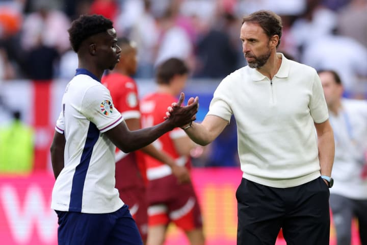 Bukayo Saka, Gareth Southgate