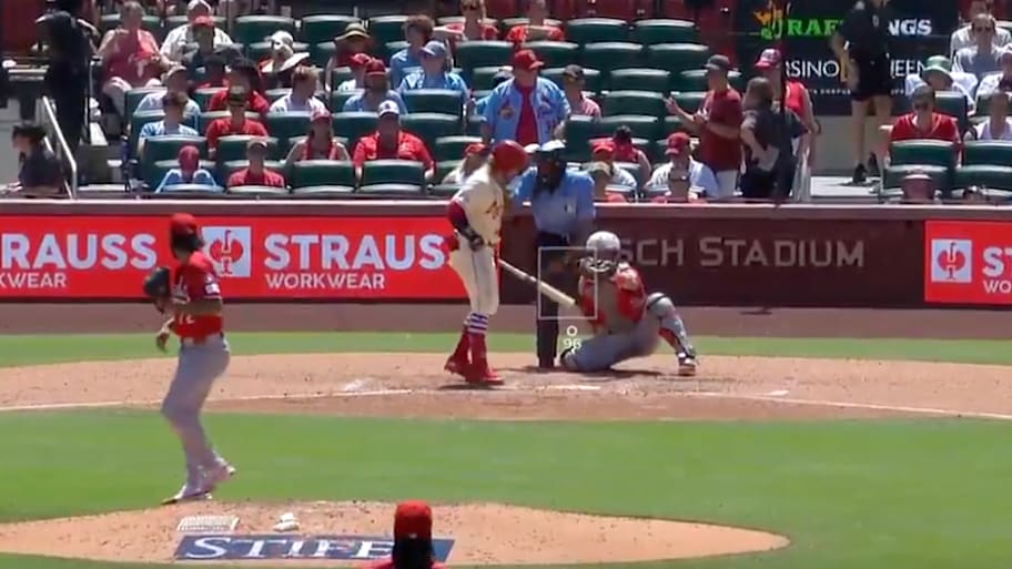 CB Bucknor missed a season-high 28 calls in Saturday's Reds-Cardinals game.  | @MLB