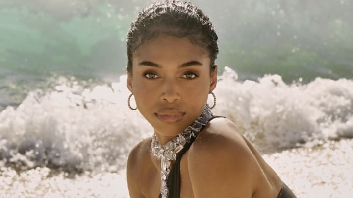 Lori Harvey was photographed by Yu Tsai in Mexico. 