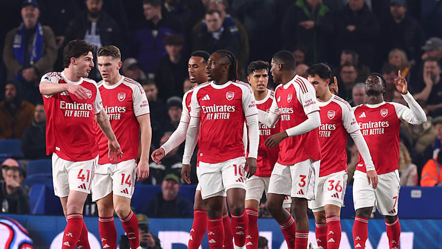 Arsenal celebrate