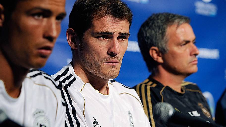 Cristiano Ronaldo, Iker Casillas, José Mourinho