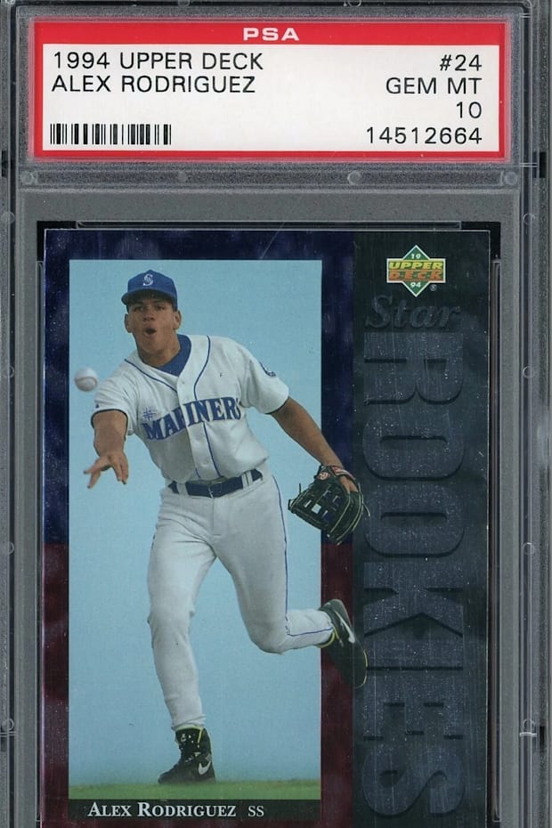 Alex Rodriguez Upper Deck RC