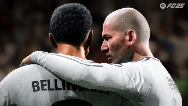 Jude Bellingham et Zinedine Zidane sont les stars d'EA FC 25.