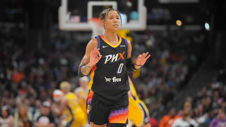 Phoenix Mercury guard Natasha Cloud.