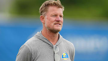 Los Angeles Rams general manager Les Snead during organized team activities at Cal Lutheran.