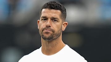 Carolina Panthers head coach Dave Canales