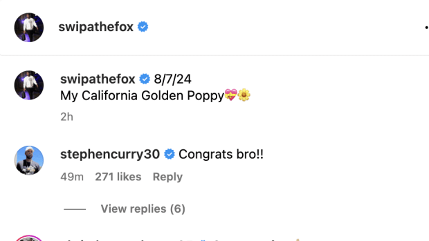 Steph Curry's Comment