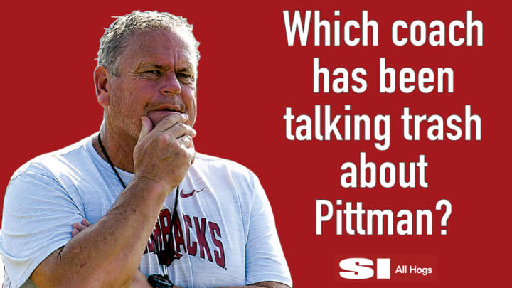 allHogs editor Kent Smith and writer Jacob Davis narrow down which coach has anonymously been ripping Arkansas coach Sam Pittman, then try to figure out what the reasonable expectation is for Razorbacks football in 2024.