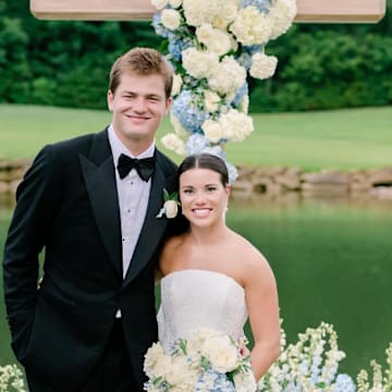Maye and his wife, Ann Michael, got married last month.