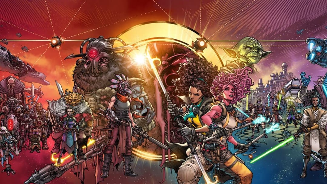 Star WarsThe High Republic Adventures issues 14-17 cover reveal from Dark Horse Comics. Image Credit: StarWars.com
