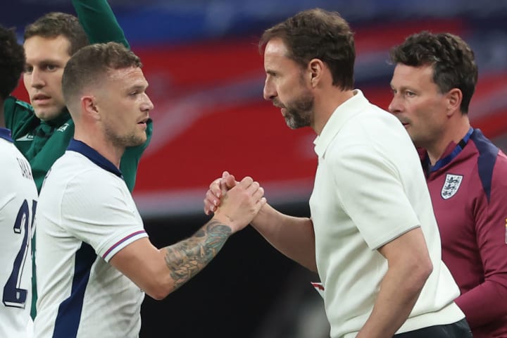 Kieran Trippier, Gareth Southgate