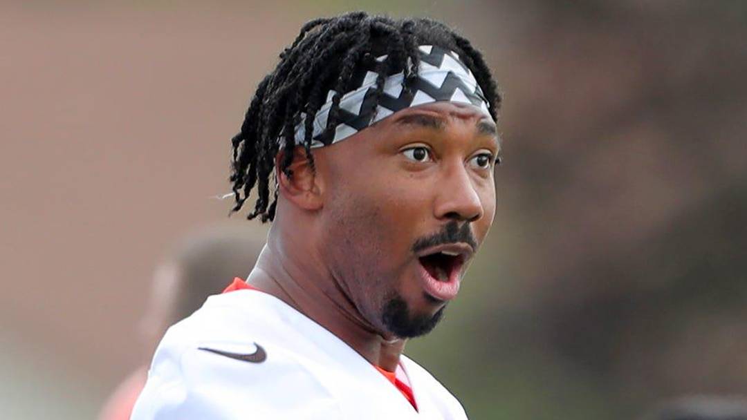 Cleveland Browns defensive end Myles Garrett. Cleveland Browns defensive end Myles Garrett.