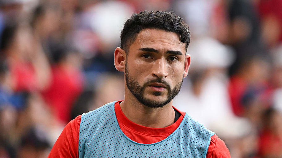 Cristian Roldan in action for USMNT.