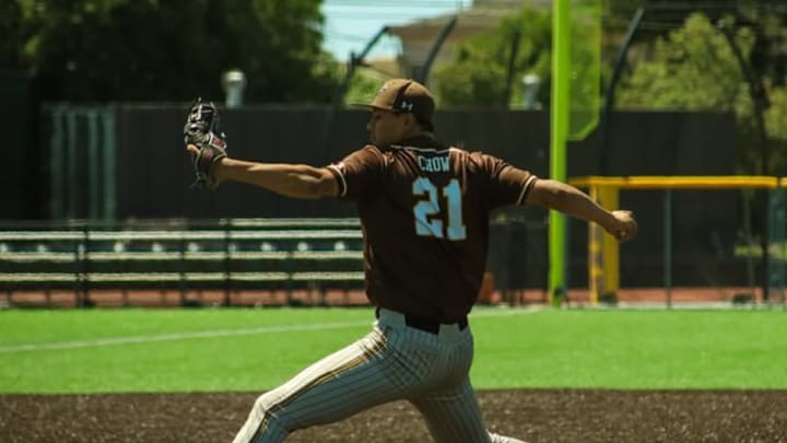 After spending junior year as a closer, Nick Chow has found a permanent spot in St. Francis' starting rotation.
