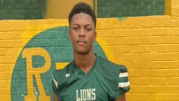 Rose Fort Lions sophomore running back Christian Alexander