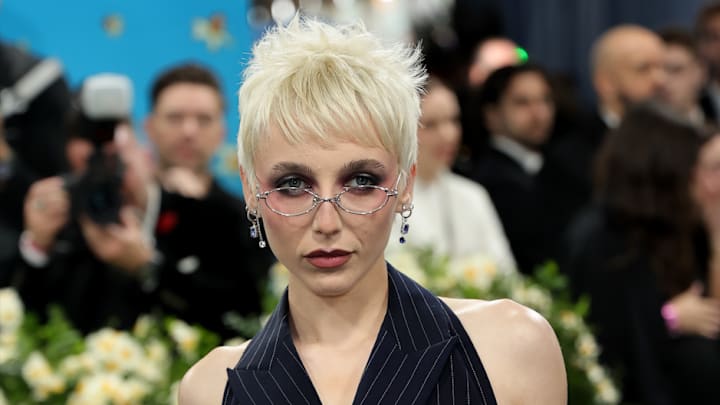 Emma Chamberlain attends the 2025 Met Gala in New York City, in May 2025. Emma Chamberlain attends the 2025 Met Gala in New York City, in May 2025.