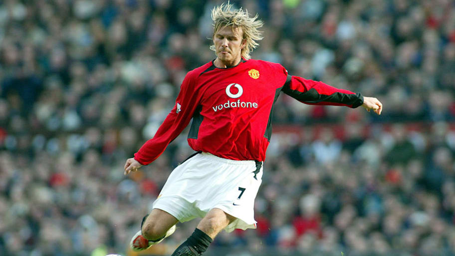David Beckham of Manchester United