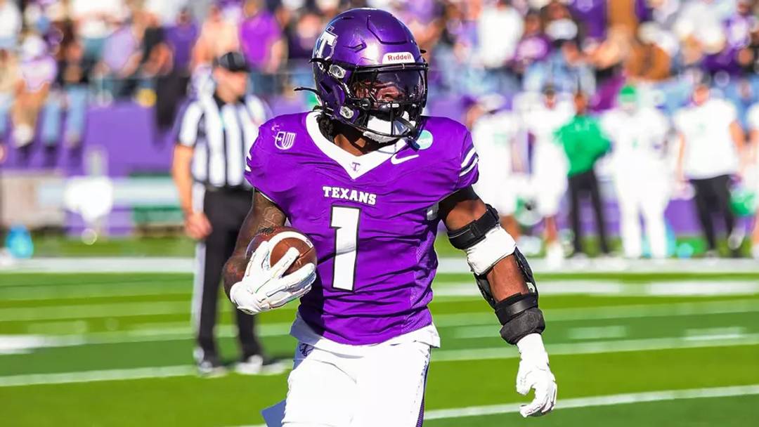 Tarleton State running back Tylan Hines (1) Tarleton State running back Tylan Hines (1)