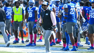 Hampton head coach Trenton Boykin