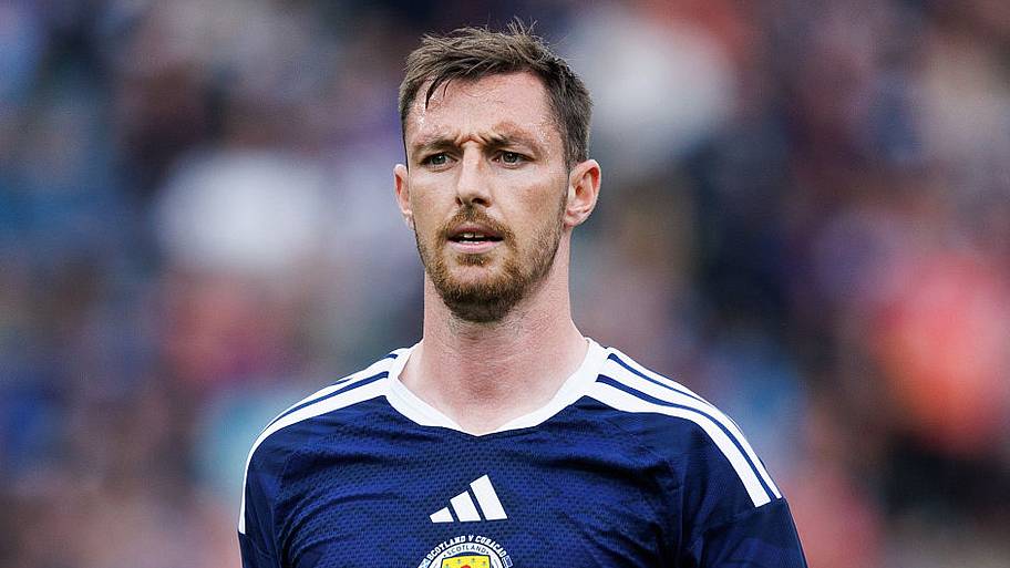 Dom Hyam during an International Friendly match between Scotland and Curacao.