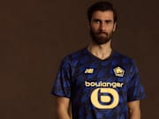 Andre Gomes in Lille's new third kit.