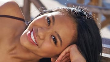 Suni Lee was photographed by Ben Horton at The Boca Raton. 