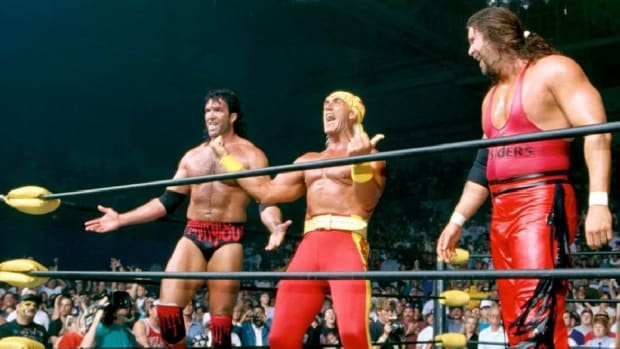 Scott Hall, Hulk Hogan, and Kevin Nash