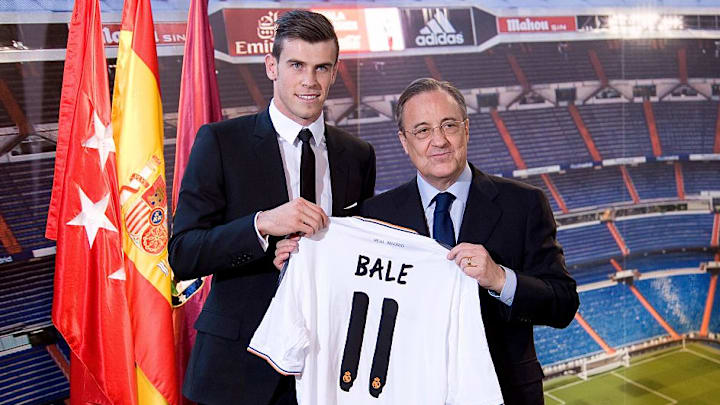 Gareth Bale landed with Real Madrid.