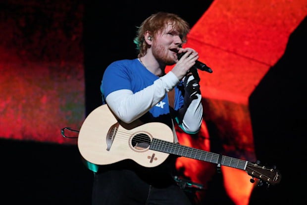 Ed Sheeran.