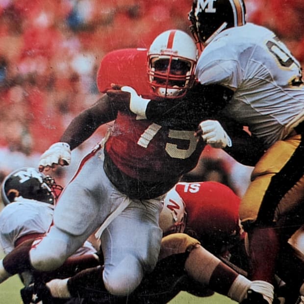 Will Shields in action against Missouri.
