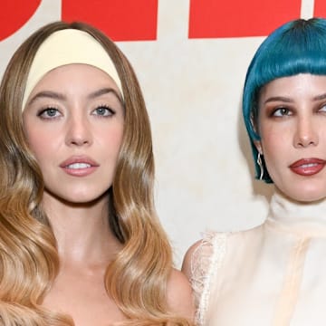Sydney Sweeney and Halsey at the ‘Americana’ Los Angeles Special Screening in Los Angeles, Calif.