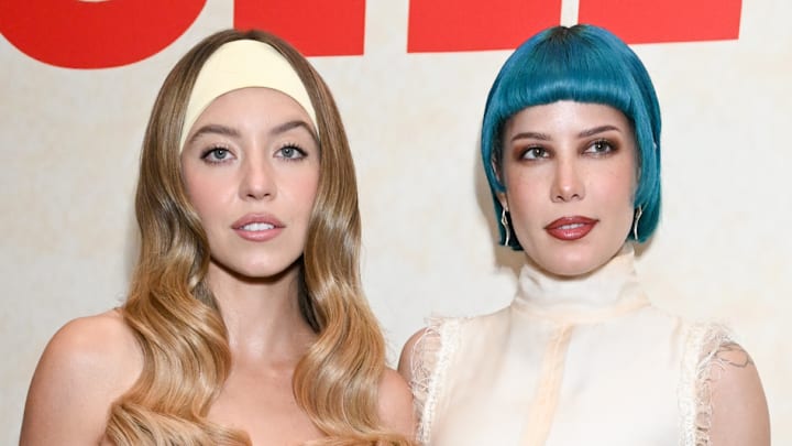 Sydney Sweeney and Halsey at the ‘Americana’ Los Angeles Special Screening in Los Angeles, Calif. Sydney Sweeney and Halsey at the ‘Americana’ Los Angeles Special Screening in Los Angeles, Calif.