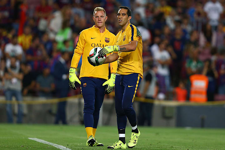 Marc-Andre ter Stegen, Claudio Bravo Marc-Andre ter Stegen, Claudio Bravo