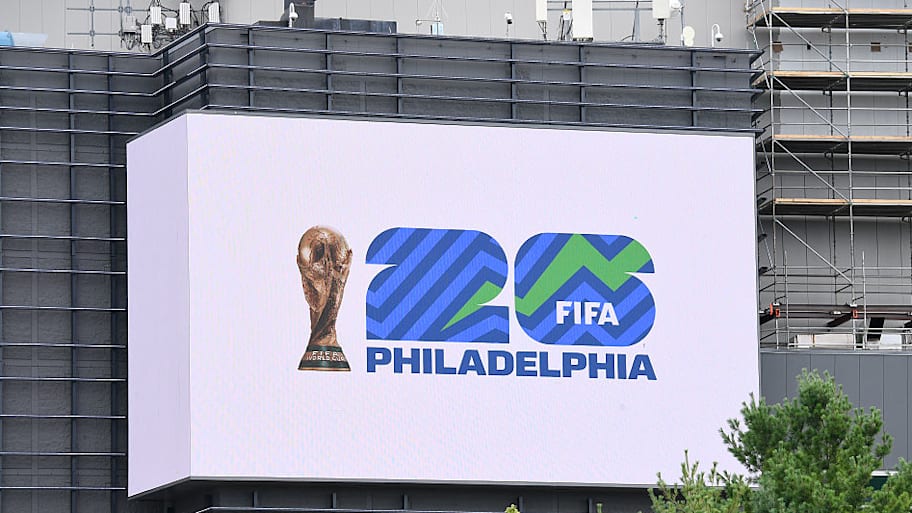 Philadelphia World Cup sign