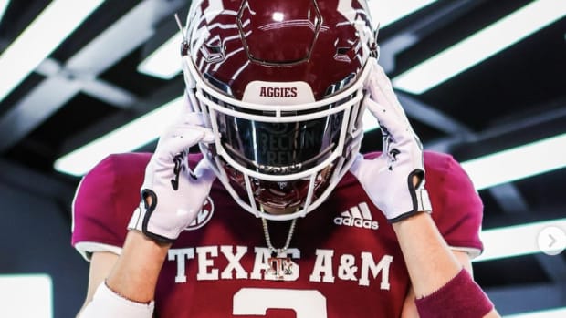 Noah Mikhail on his visit to Texas A&M 