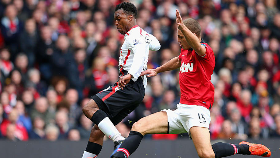 Manchester United's Nemanja Vidic.