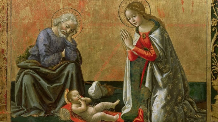 The Adoration Of The Christ Child