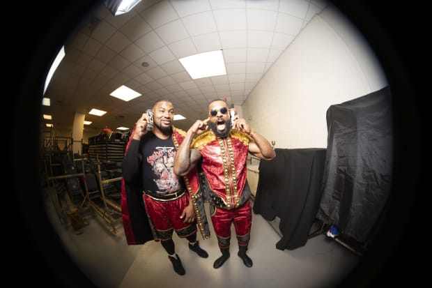 The Street Profits are proud ambassadors for WWE and C4