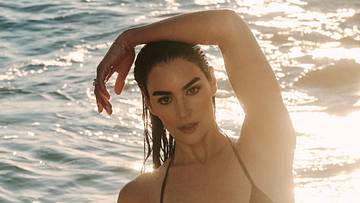 Claire Kittle was photographed by Katherine Goguen on Captiva Island, Fla. Swimsuit by Bamba Swim.