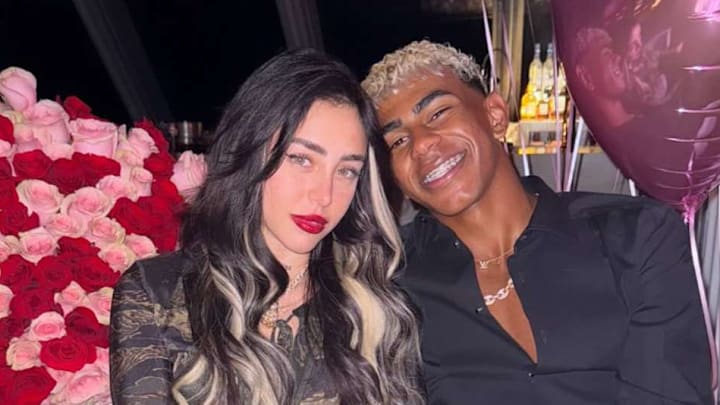 Nicki Nicole, Lamine Yamal. Nicki Nicole, Lamine Yamal.
