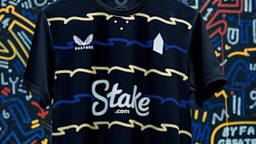 Everton's new third kit has turned heads.