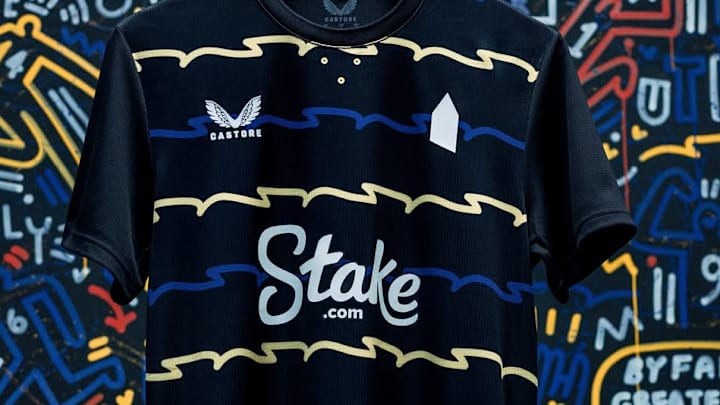 Everton's new third kit has turned heads. Everton's new third kit has turned heads.