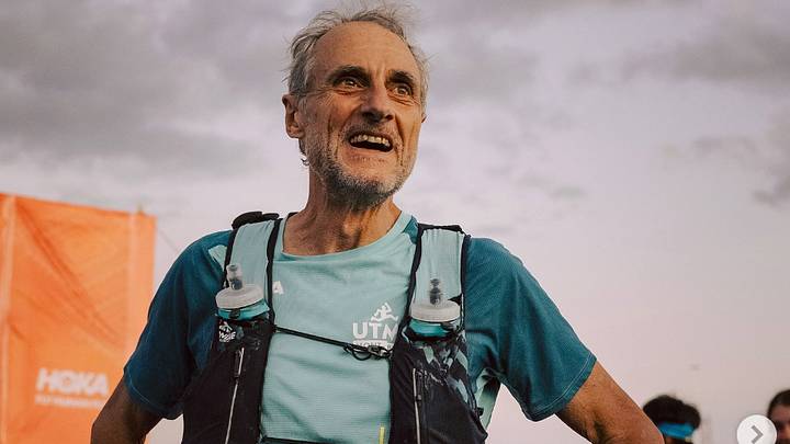 El fundador de la Ultra-Trail du Mont-Blanc terminó el recorrido a los 71 años. 