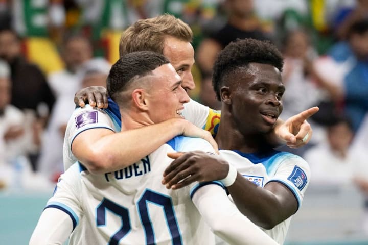 Harry Kane, Phil Foden, Bukayo Saka