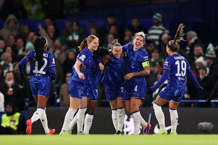 Lucy Bronze, Sjoeke Nusken, Oriane Jean-Francois, Millie Bright