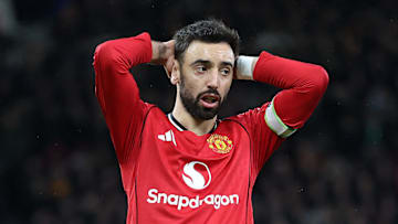 Bruno Fernandes could not lead Man Utd to victory against Everton.