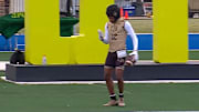 Travis Hunter's younger brother, Trayvis Hunter at OT7 in Dallas.