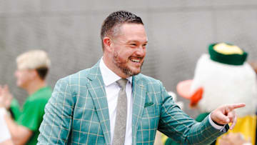 Oregon Ducks coach Dan Lanning will stein tosh lupoi hire fire recruiting class rankings nfl draft candidates college football playoff