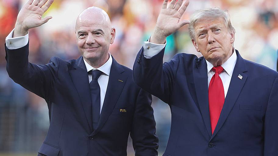 Gianni Infantino, Donald Trump